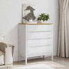 vidaXL Chest of Drawers Hallway Bedroom Furniture Solid Wood Pine - 3 of 4