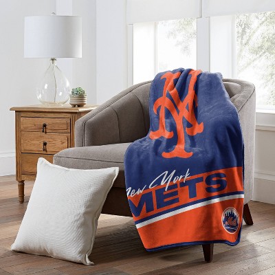 MLB New York Mets 46&#34;x60&#34; Spirited Silk Touch Throw Blanket_2