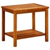vidaXL Coffee Table Brown Solid Acacia Wood with Oil Finish - 2 of 4
