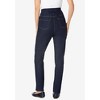 Woman Within Women's Plus Size Tall Flex-Fit Pull-On Slim-Leg Denim Jean - image 3 of 4