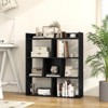 Costway 1/2 PCS 7-cube Bookcase Open Storage Shelf with Anti-tipping Kits for Living Room White/Black/Natural - 2 of 4