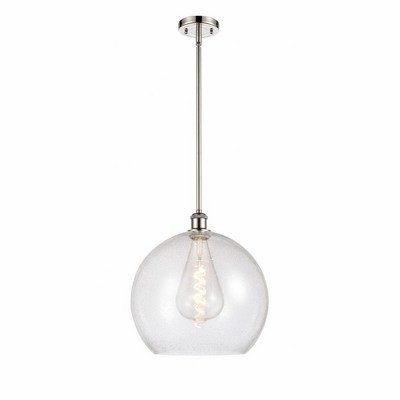 Athens - 1 Light Pendant In Industrial Style-16.38 Inches Tall and 13.75 Inches Wide