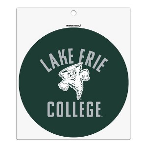 Lake Erie College Storm Logo Automotive Car Refrigerator Locker Vinyl Circle Magnet - 1 of 4