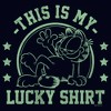 Girl's Garfield St. Patrick's Day This is my Lucky Shirt T-Shirt - 2 of 4