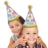 Big Dot of Happiness Rainbow Unicorn - Cone Magical Unicorn Happy Birthday Party Hats for Kids and Adults - Set of 8 (Standard Size) - 2 of 4