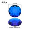 Unique Bargains Acrylic Flat Back Diamond Gems Bead for Face Painting DIY Crafts 5 Pcs - 2 of 4