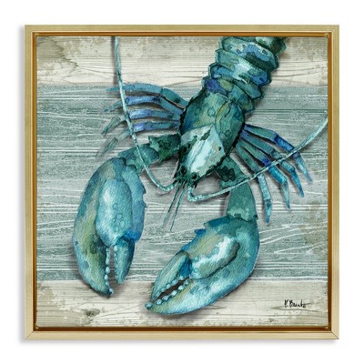 Stupell Industries Northpoint Lobster Rustic Sealife, 18" x 18"