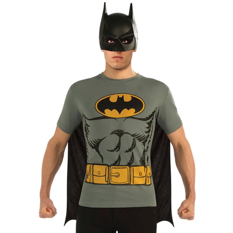 Rubies Batman Men's T-Shirt Adult Costume Top, 2 of 3