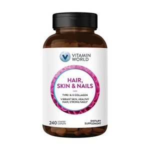 Vitamin World - Hair, Skin and Nails Formula - 1 of 2
