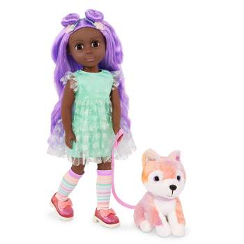 Glitter Girls Posable Doll and Pup Set Neve & Candy
