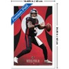 Trends International NFL Atlanta Falcons - Michael Penix Jr. 25 Framed Wall Poster Prints - 3 of 4