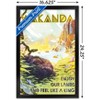 Trends International Marvel: Hero Lands - Wakanda Framed Wall Poster Prints - 3 of 4