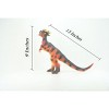 Pachycephalosaurus, thick-headed lizard, Cretaceous Dinosaur, Hand Painted, Educational, Soft Rubber, Realistic Model, Gift,    13 Inches   AR12 B305 - 3 of 4