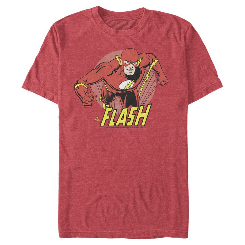 Men's The Flash Running Portrait T-Shirt, 1 of 5