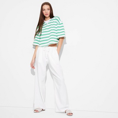 Women's Pull-On Linen Pants - Wild Fable™