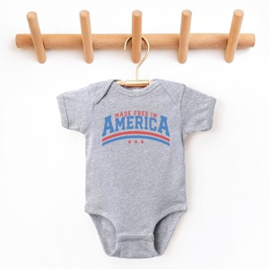 The Juniper Shop Made Free In America Baby Short Sleeve Bodysuit - 1 of 4