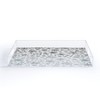 Ninola Design Winter Stars Snowflakes Gray Acrylic Tray -Deny Designs - 2 of 4