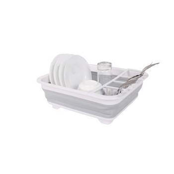 Plastic Sink Insert Collapsible Large Size White 16 x 22.5