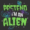Mens Lilo & Stitch Pretend I'm An Alien Lightweight Hoodie - 2 of 4