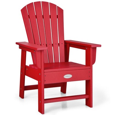 Patio Kids Adirondack Chair Seat Weather Resistant For Ages 3 8 Red   GUEST Fbfe8e37 3023 4cb9 979a 5251a717b3c3