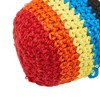 Blue Panda 6 Pack Bean Bag Balls, Knitted Cotton Foot Juggling Sacks for Party Favors, Goodie Bags, Indoor, Outdoors, 2.5x2x1.5" - 4 of 4
