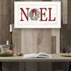 YOOCOZZ  Christmas Trendy Decoration, Xmas Wall Arts - "Christmas Noel" Wall Decoration by Lori Deiter, Ready to Hang Framed Print, White Frame - 4 of 4