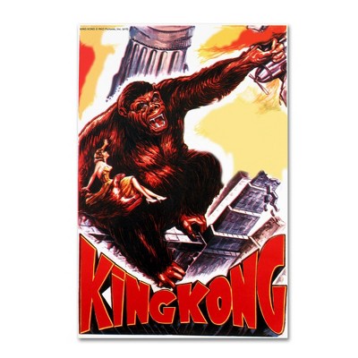 22" x 32" King Kong 4 by Lantern Press - Trademark Fine Art