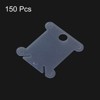 Unique Bargains PP Plastic Reusable Embroidery Floss Bobbins with Thread Clips 150 Pcs - 3 of 4