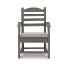 Signature Design by Ashley Visola Arm Chair with Cushion (Set of 2), Gray - 2 of 4