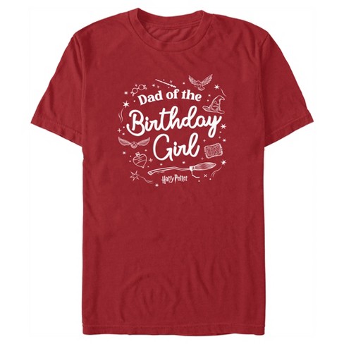 Men's Harry Potter Birthday Girl Dad T-Shirt - image 1 of 4