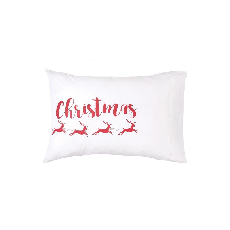 C&F Home 20" x 30" Merry Christmas Pillowcase Set, 4 of 6