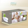 Dolu Nuve Frog Baby Toddler Potty Chair Light Sound Toilet Paper Holder, White - 4 of 4