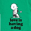 Boys' - Peanuts - Love Having Dog Short Sleeve Graphic T-Shirt - 2 of 4