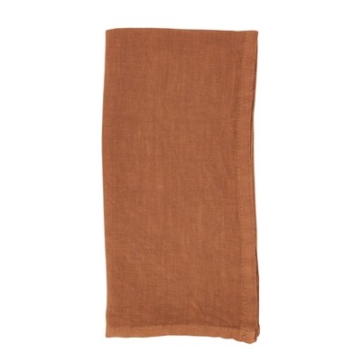 100% Pure Linen Reversible Dinner Napkins