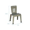 ECR4Kids Bentwood Chair, 14in Seat Height, 2-Pack - 2 of 4