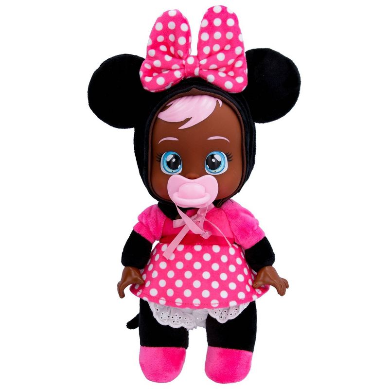 Cry Babies Disney 9&#34; Plush Baby Doll Tiny Cuddles Inspired by Disney Minnie Mouse That Cry Real Tears, 1 of 6