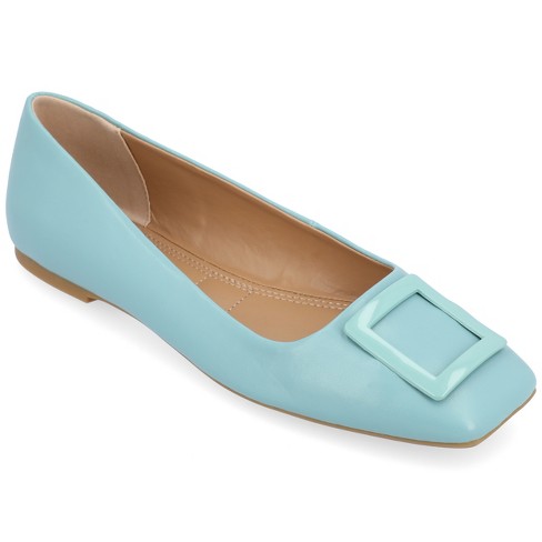 Blue flats target sale