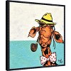 Amanti Art Mister Handsome by Anda Bieza Canvas Wall Art Print Framed - 2 of 4