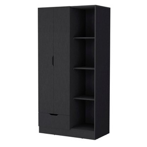 NicBex Armoire Wardrobe Closet Storage Cabinet with Doors for Bedroom - 1 of 4
