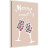 Amanti Art 23"x33" Merry Everything by Emelie Maria Canvas Wall Art Print - 2 of 4