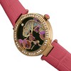 Bertha Camilla Mother-Of-Pearl Leather-Band Watch - Coral - 3 of 3