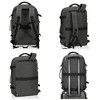 Hynes Eagle 40L Travel Backpack + Fanny Pack-Dark Gray - 3 of 4