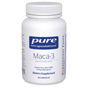 Pure Encapsulations Maca-3 - Hypoallergenic Supplement Promotes Healthy Libido and Reproductive System Function - 1 of 4
