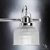 Urban Ambiance Luxury Luxe Industrial Bath Fixture,  8-3/4"H x 35-1/2"W,  Polished Chrome Finish, UHP2046 - 4 of 4