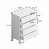 Bella Depot 31.61"W 5-Drawer MDF Storage Cabinet - 4 of 4