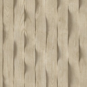 Veer Decor Wavy Wood Slats Wallpaper - 1 of 1