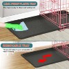 FDW 18-48in Dog Crates for Dogs Folding Mental Wire Crates Dog Kennels Pet Crate with Removable Tray and Handle - 4 of 4