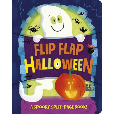Flip Flap Halloween - by  Becky Davies (Board Book)