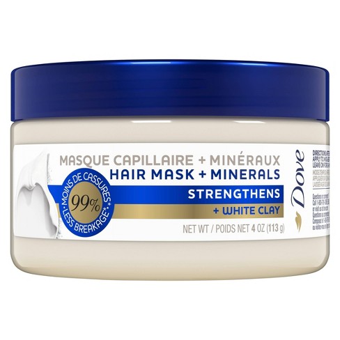 Dove Beauty Strengthens Hair Mask + Minerals for Damaged Hair - 4 oz - image 1 of 4