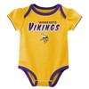 NFL Minnesota Vikings Baby Boys' 3pk Coordinate Set - 12M